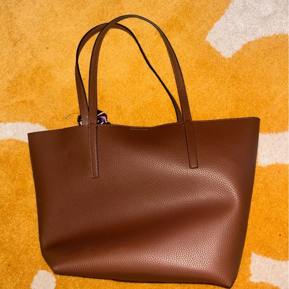 NEW Calvin Klein Brown Tote Purse - Picture 5 of 5